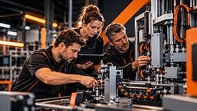 Servicetechniker kommen aus ganz verschiedenen technischen Berufen
